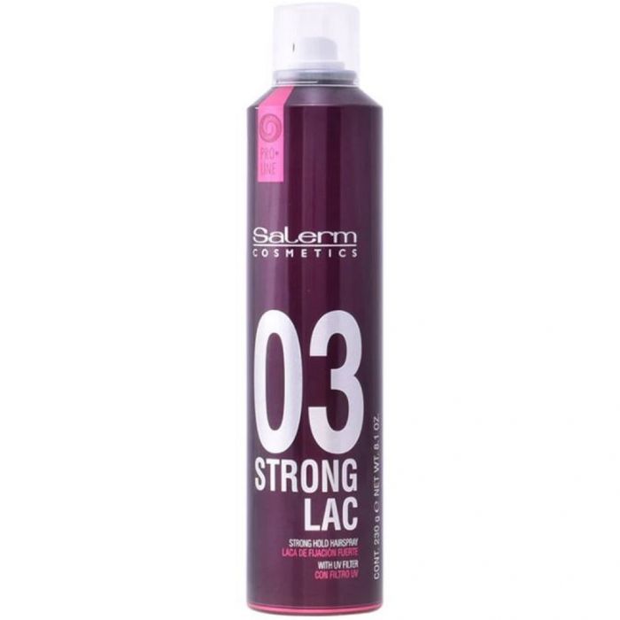 Salerm Pro Line 03 Strong Lac Strong Hold Hairspray 9.3 oz