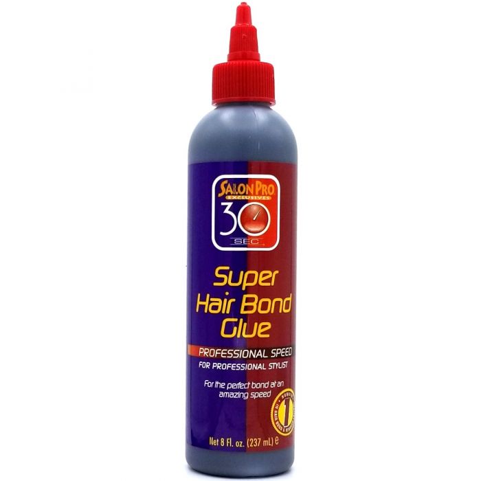 Salon Pro 30 Sec Super Hair Bond Glue 8 oz