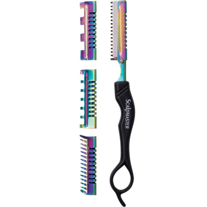 Scalpmaster Titanium Multi-Colored Hair Shaper #SC-8000