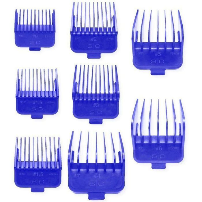 Stylecraft 8 Pack DUB Magnetic Guards - Blue #SCDB