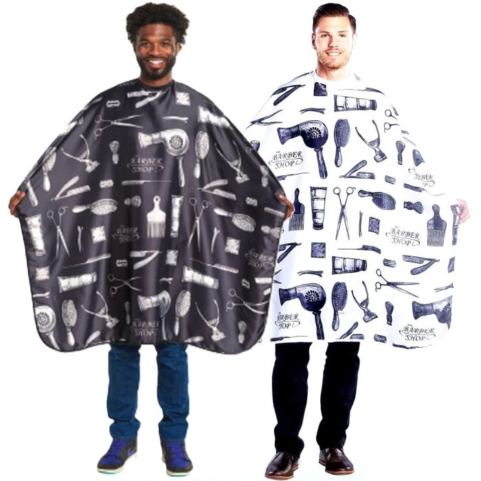 Scalpmaster Barber Print Styling Capes [2 Color Options]
