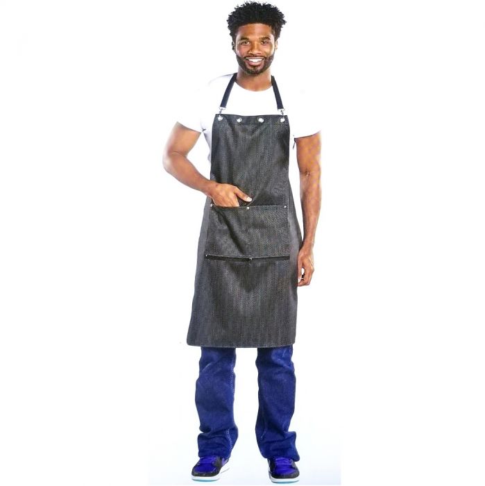 Scalpmaster Pinstripe Barber Apron #4129