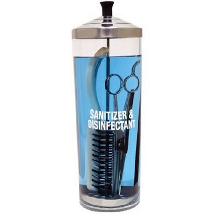 Scalpmaster Acrylic Disinfectant Jar 42 oz #SC-550