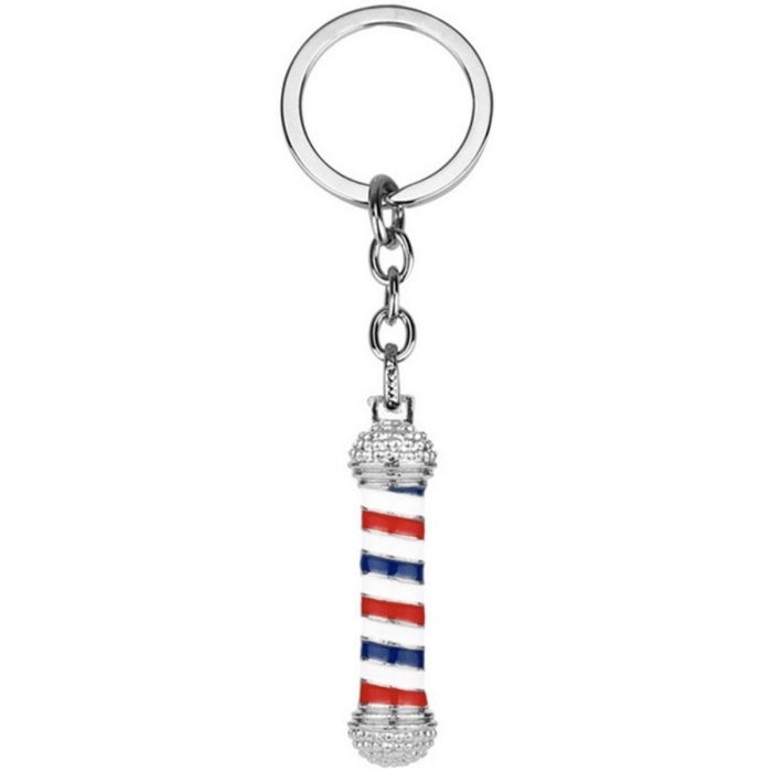 Scalpmaster Barber Pole Keychain #SC-9059