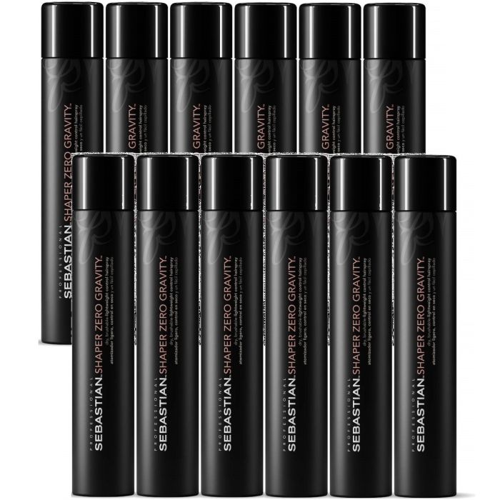 Sebastian Shaper Zero Gravity Lightweight Control Hair Spray 10.6 oz [12 Pack]
