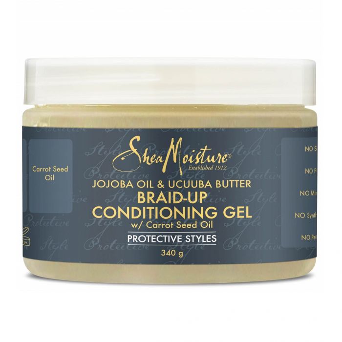 Shea Moisture Jojoba Oil & Ucuuba Butter Braid Up Conditioning Gel 12 oz