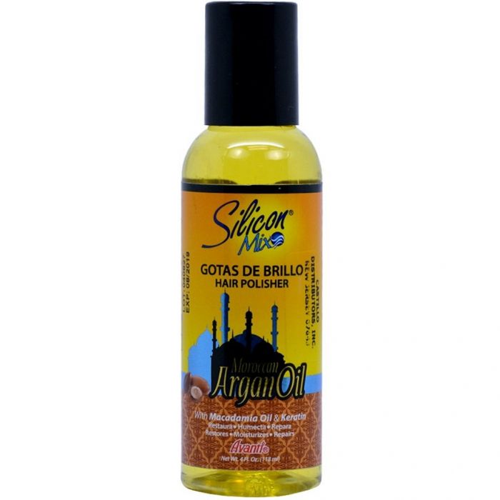 Avanti Silicon Mix Moroccan Argan Oil Gotas De Brillo Hair Polisher 4 oz