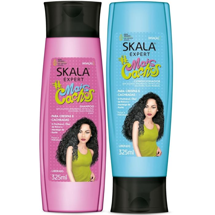 SKALA Brasil Mais Cachos Shampoo & Conditioner Kit
