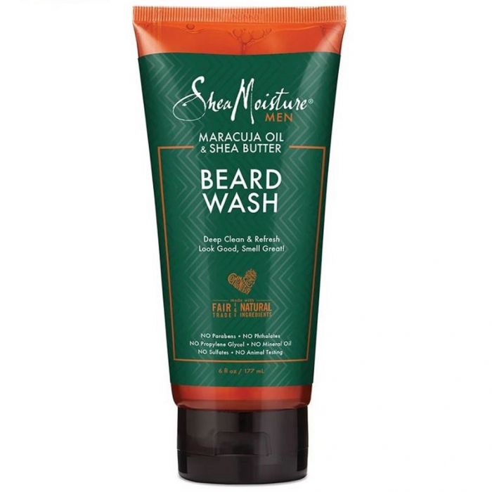 Shea Moisture MEN Maracuja Oil & Shea Butter Beard Wash 6 oz