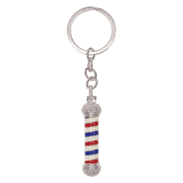 Scalpmaster Barber Pole Keychain #SC-9059