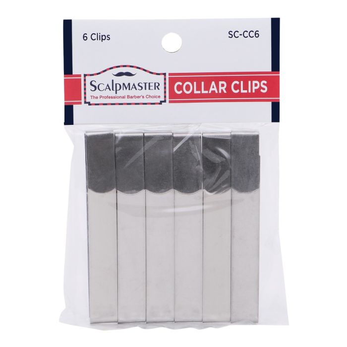 Scalpmaster Collar Clips - 6 Pack #SC-CC6