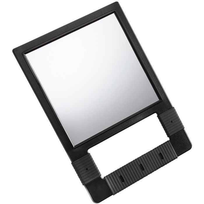 Burmax Soft'n Style Square Hand Held Mirror #SNS-37