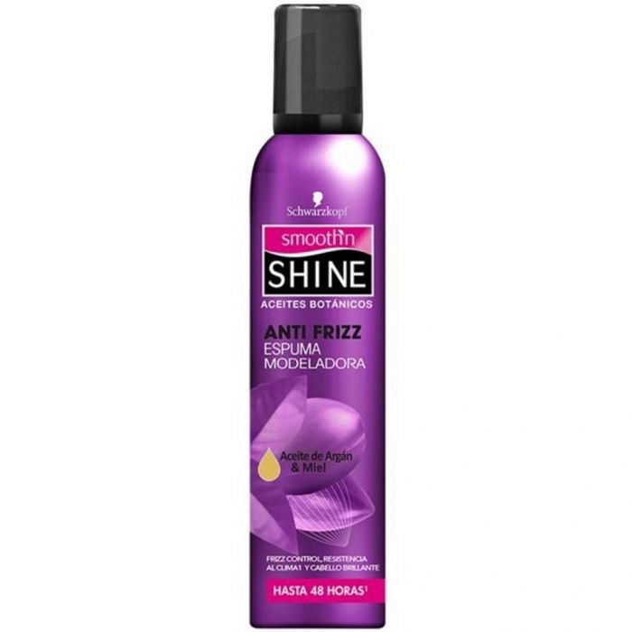 Smooth'n Shine ANTI FRIZZ Control Shaping Foam Mousse 8 oz