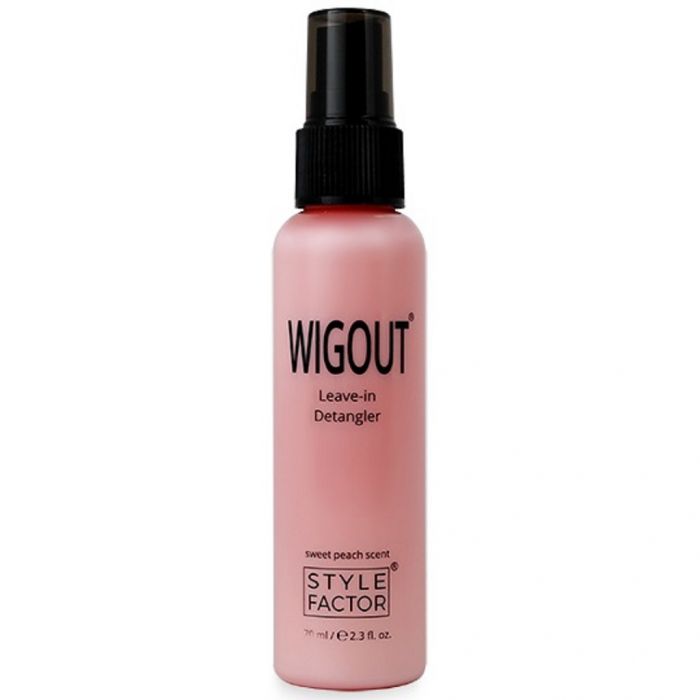 Style Factor Wigout Leave-In Detangler - Sweet Peach 2.3 oz