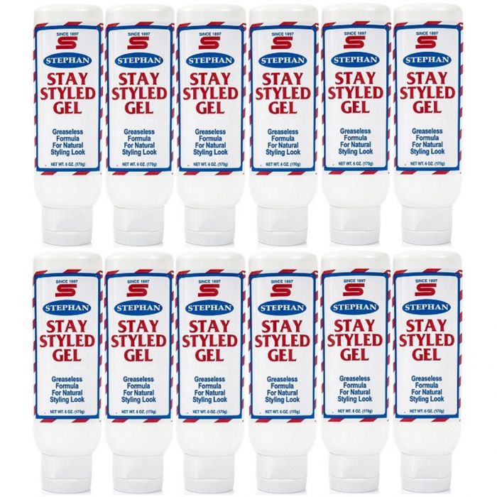 Stephan Stay Styled Gel 6 oz - 12 Pack