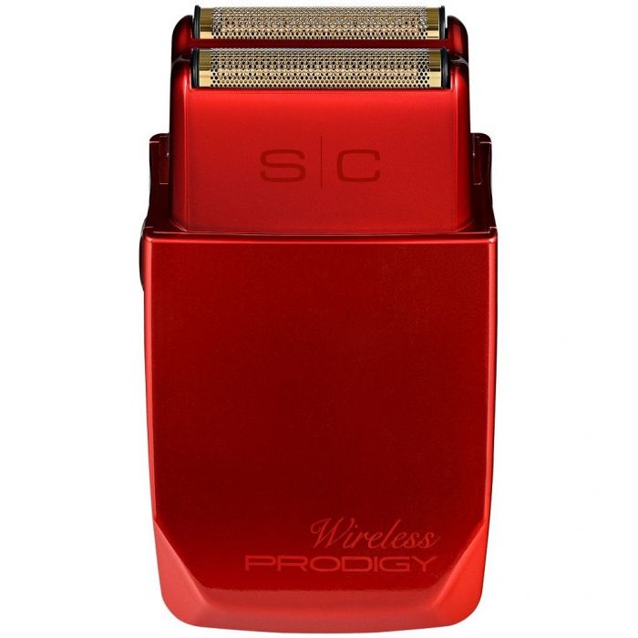 Stylecraft Wireless Prodigy Shaver with Wireless Charging - Red #SCWPFSR