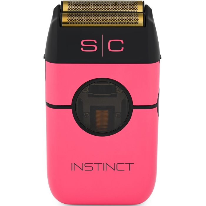 Stylecraft METAL EDITION Instinct Professional Vector Motor Shaver - Pink #SC807PK (Dual Voltage)