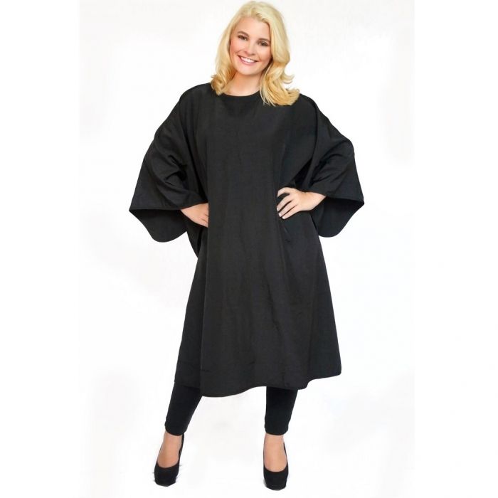 Styletek All Purpose Styling Cape - Black #9211-D