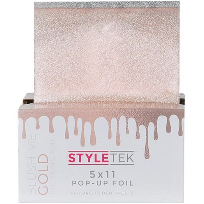 Styletek Colored Pop-Up Foil (5" X 11") - Blush Me Gold 500 Sheets
