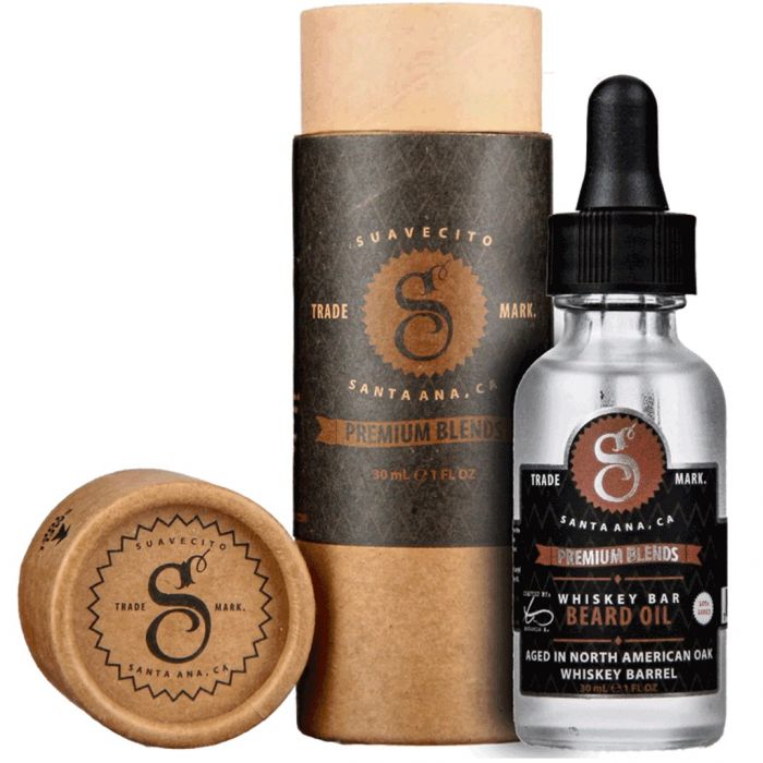 Suavecito Premium Blends Beard Oil - Whiskey Bar 1 oz