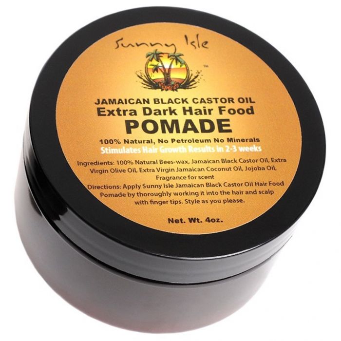 Sunny Isle Extra Dark Jamaican Black Castor Oil Hair Food Pomade 4 oz