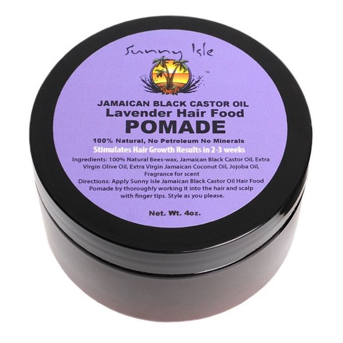 Sunny Isle Lavender Jamaican Black Castor Oil Hair Food Pomade 4 oz