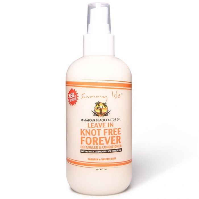 Sunny Isle Jamaican Black Castor Oil Knot Free Forever Leave In Conditioner 8 oz