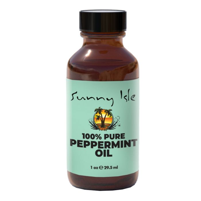 Sunny Isle 100% Pure Peppermint Oil 1 oz