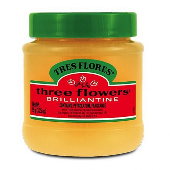 Clubman Tres Flores Brilliantine 3.25 oz