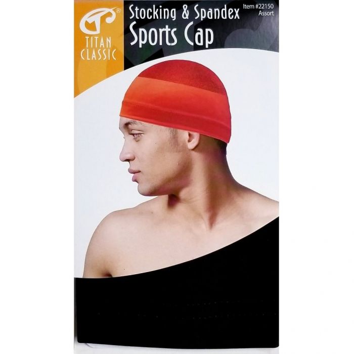 Titan Classic Stocking & Spandex Sports Cap - Assorted #22150