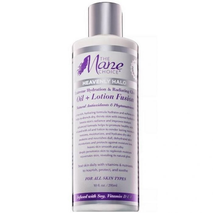 The Mane Choice Heavenly Halo Extreme Hydration & Radiating Glow Oil + Lotion Fusion 10 oz