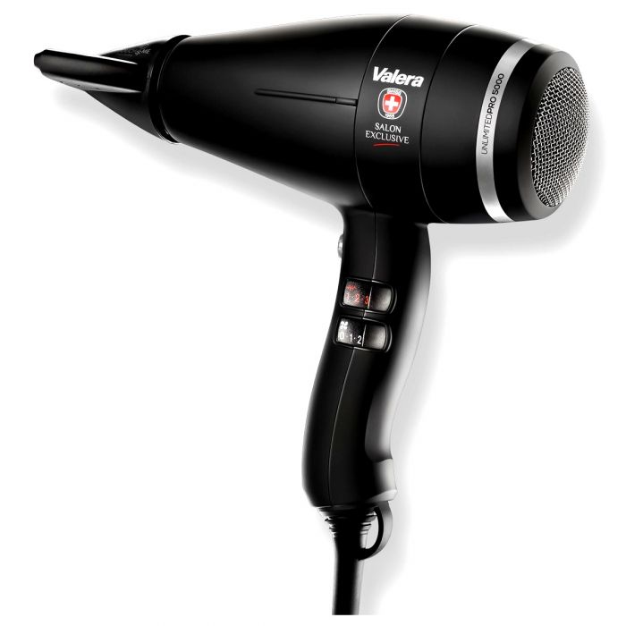 Valera Unlimited Pro 5000 Hairdryer - Soft Black #UP 5.0 RC