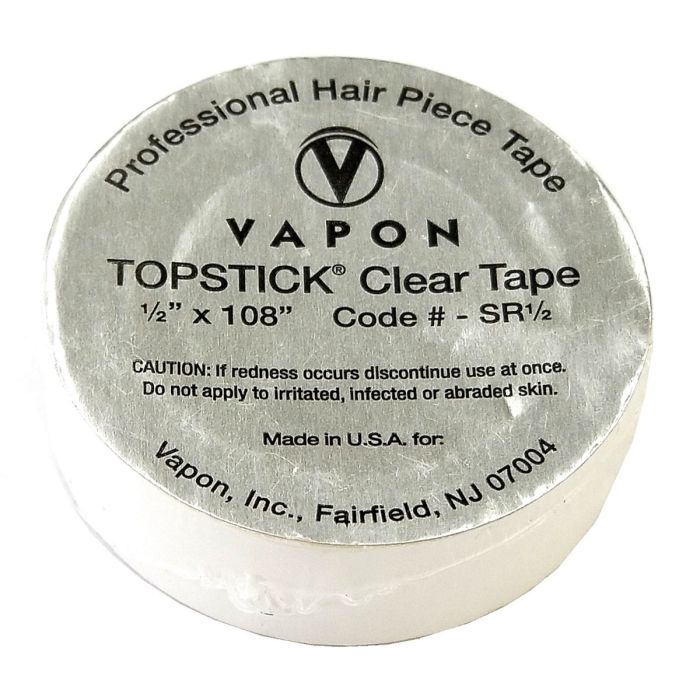 Vapon Topstick Clear Tape Roll (1/2" x 108") #SR1/2