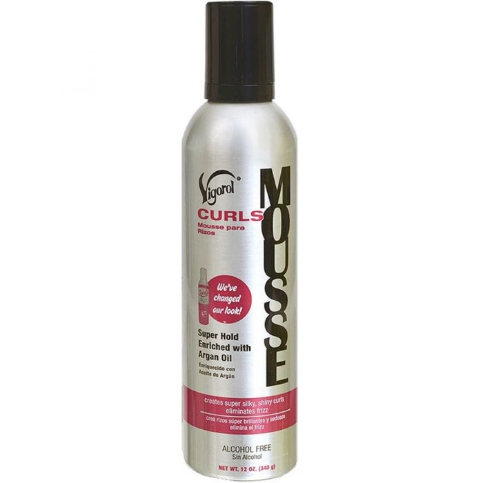 Vigorol Curls Mousse - Super Hold 12 oz