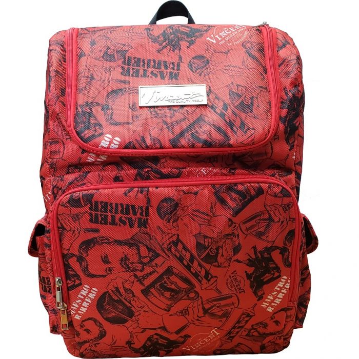 Vincent Master Backpack - Vintage Red #VT10301