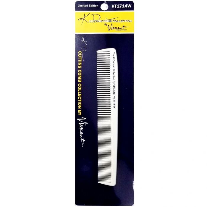 Vincent Ceramic All Purpose Comb 7 1/4" #VT1714W