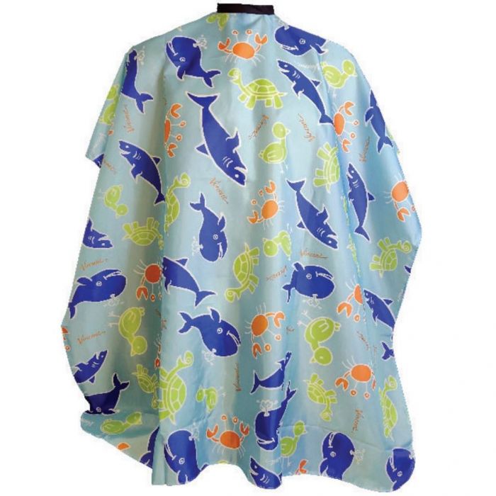 Vincent Children's Cutting Cape - Blue Marine #VT2409