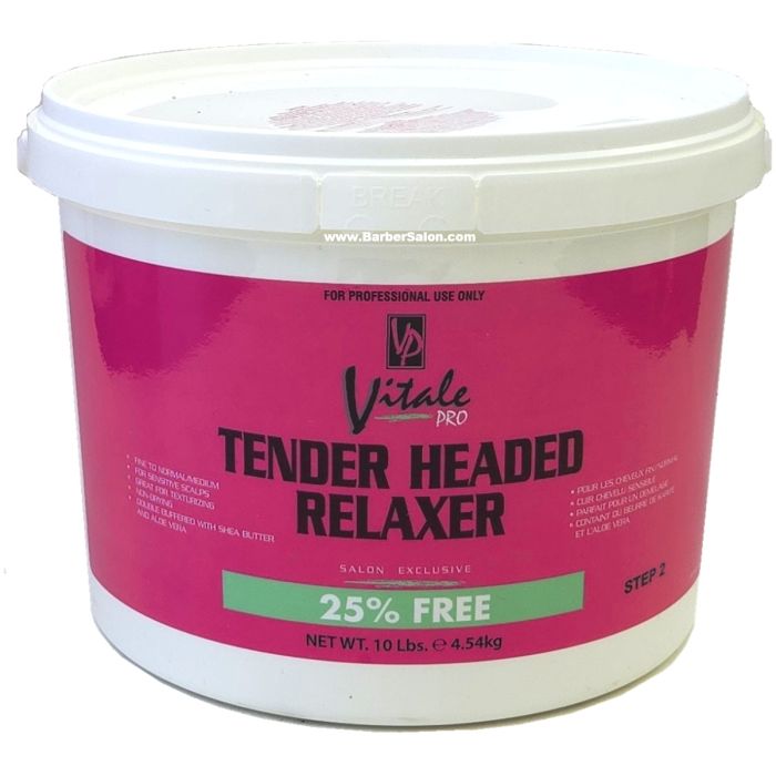 Vitale Pro Tender Headed Relaxer - Fine to Normal / Medium 10 Lbs