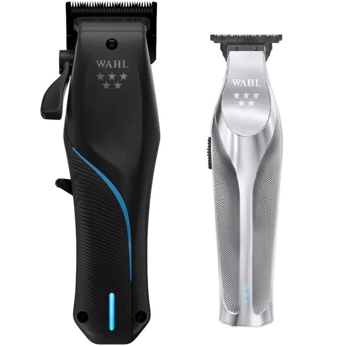 Wahl 5 Star Vapor Cordless Clipper & Hi-Viz Cordless Trimmer [DUO]