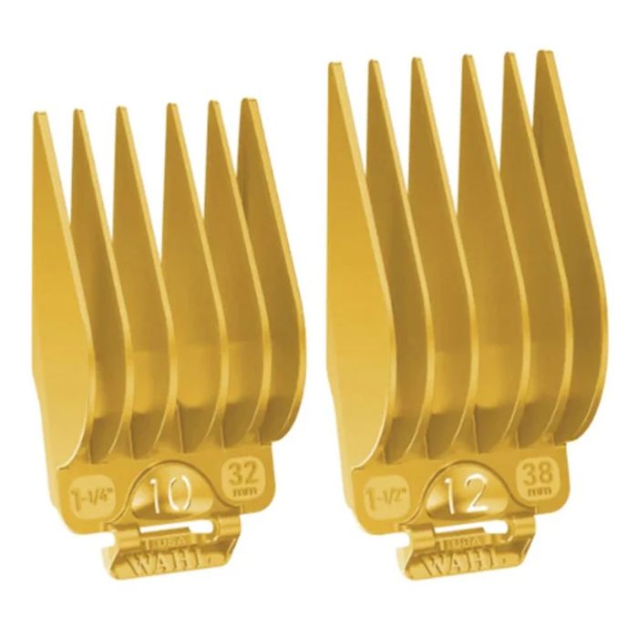 Wahl Premium Cutting Guide Combs with Metal Clip 3 Pcs Set [#1/2, #1, #1-1/2] #3354-5001