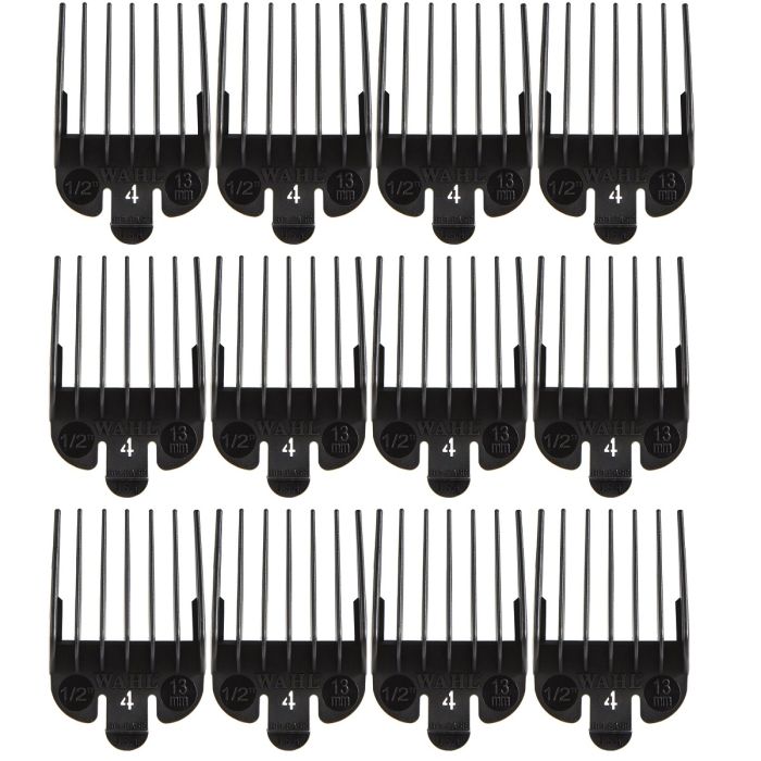 Wahl Clipper Guide Black [#4] - 1/2" #3144-001 [12 Pack]