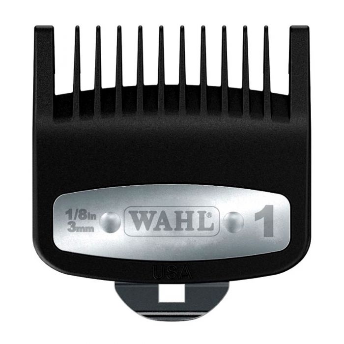 Wahl Premium Cutting Guide Comb with Metal Clip [#1] - 1/8" #3354-1300