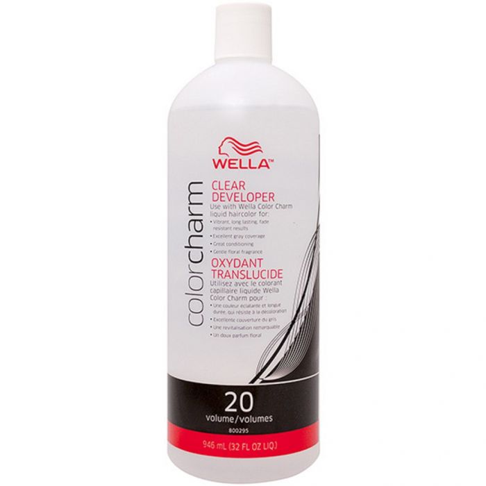 Wella Color Charm Clear Developer - 20 Volume 32 oz