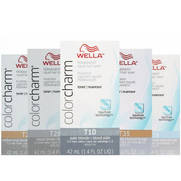 Wella Color Charm Permanent Liquid Hair Toners 1.4 oz