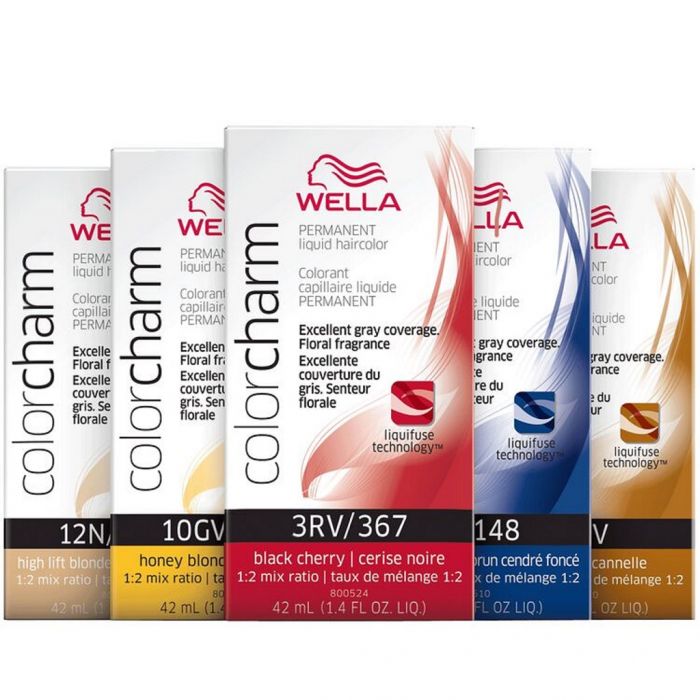Wella Color Charm Permanent Liquid Hair color 1.4 oz