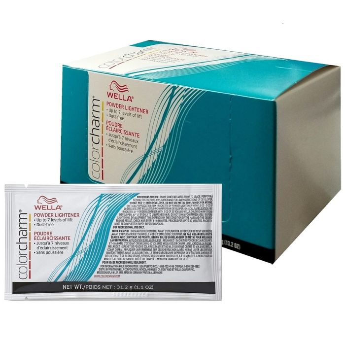 Wella Color Charm Powder Lightener 1.1 oz [12 Pack]