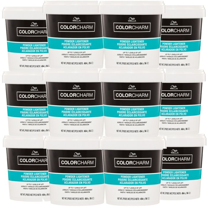 Wella Color Charm Powder Lightener 16 oz [12 Pack]
