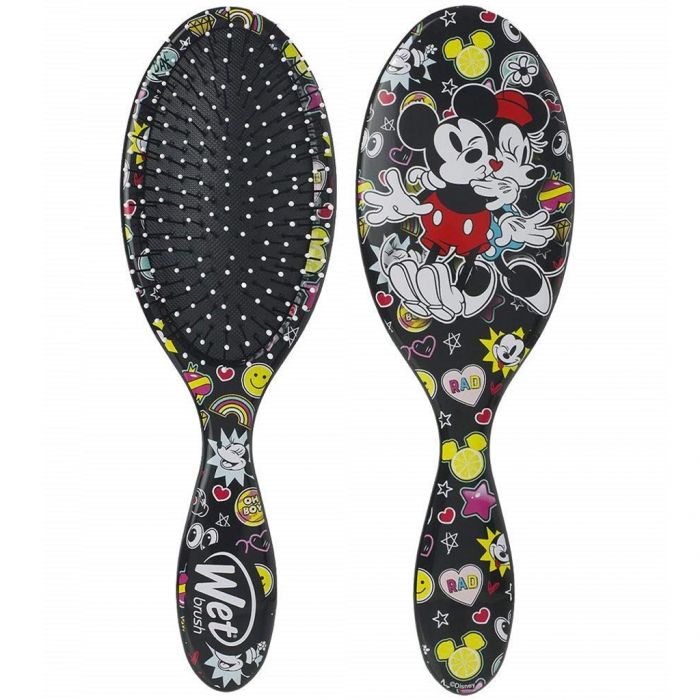 Wet Brush Original Detangler Disney Classic Brush - Super Cool Black #BWRDISCMMBK