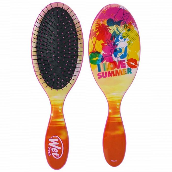 Wet Brush Original Detangler Disney Summer Crush Brush - I Love Summer #BWRDISILOVES