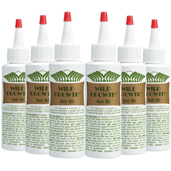Wild Growth Hair Oil 4 oz [6 Pack]